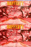 1979 Bányai István (1949-): Rafferty és a lányok amerikai film plakátja, MOKÉP, hajtott, 56×39 cm