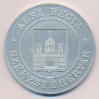 1978. Alba Regia - Székesfehérvár / Alumínium Konferencia 1978 - OMBKE MAT KÖFÉM kétoldalas Al emlékérem (75mm) T:2 ph.