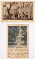 10 db RÉGI erdélyi városképes lap / 10 pre-1945 Transylvanian town-view postcards