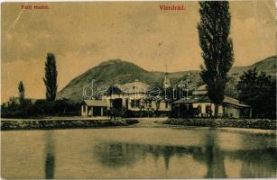 1909 Visegrád, parti villa. Kiadja Divald Károly műintézete 927-1908. (EK)