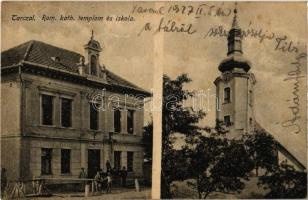 1927 Tarcal, Római katolikus templom és iskola