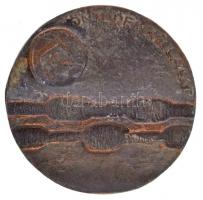 1978. "Öntödei Vállalat / Öntő Ifjúsági Napok - Eger 1978" kétoldalas, öntött Br pakett (7...