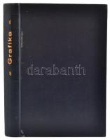 1958 A Magyar Grafika c. folyóirat teljes évfolyama bekötve, benne jó műmellékletekkel, pl bankjegy ...