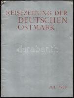 1938 Reisezeitungen der deutschen Ostmark. képes füzet 24 p.