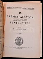 dr. Éhik Gyula: Prémes állatok tenyésztése. Kiadói papírkötésben, hiányzó gerinccel, elváló borítóva...