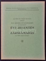 1938 A Köbányai Serfőző és Szent István Tápszerművek rt. Évi jelentése és zárszámadása. 16p.