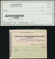 5 db kitöltetlen csekk