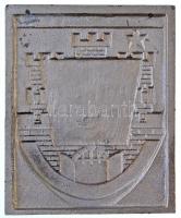 1976. "VII. Soproni Temperöntési és Mintakészítési Napok 1976" fém plakett (82x100mm) T:2