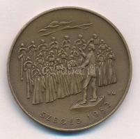 Borsos Miklós (1906-1990) 1982. "MÉE Szeged - Kodály Zoltán 1882-1967" Br emlékérem (42,5m...