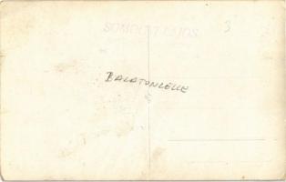 Balatonlelle, nyaralók. Somogyi Lajos photo (EK)