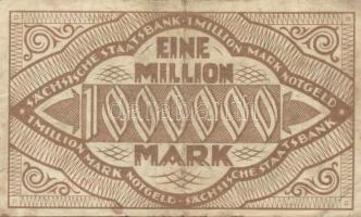 Német Birodalom/Weimari Köztársaság/Szászország/Sachsische Staatsbank 1923. 1000000M, 50000000M T:II...