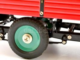 Märklin teherautó. Fabrik Feiner Metalspielwaren Göppingen. Nagyméretű lemez teherautó. Mozgatható, ...