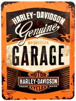 Harley Davidson retro modern fémtábla 16x21 cm