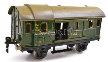 Märklin 0-s postakocsi. Lemez, szép állapotban. 19 cm