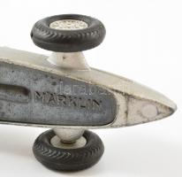 Märklin Go raqcer car. Mercedes fém autó, Egy gumi sérült 11 cm