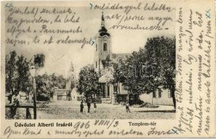 1906 Albertirsa, Templom tér