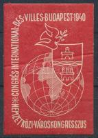 1940 Nemzetközi Városkongresszus levélzáró