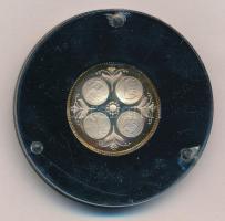 1978. "Naptár" Ag bélyegérem műanyag tokban (~5,5g/0.835/24mm) T:PP patina