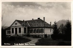 Bethlen, Beclean; Gróf Betlen Béla kastély / castle. Fotofilm