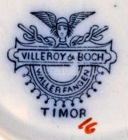 Villeroy és Boct Timor jelzett tálka. Kézzel festett, hibátlan. d: 14 cm