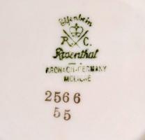 Rosenthal porcelán 6 db kis tálka. Matricás, jelzett, kis kopással. d:10 cm