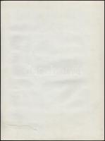 cca 1970 Vincze János (1922-1998): Kecskemét, új lakótelep a régi házak helyén, vintage fotóművészet...