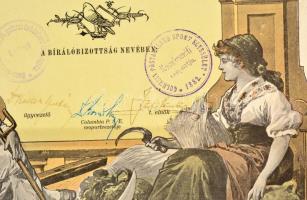 1933 Kecskemét, Baromfi-, postagalamb-, galamb-, és házinyúl-kiállítás galamb, és baromi I. díjas és...