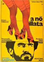 1978 Pécsi Gábor: Vittorio Gassmann: A nő illata Olasz film. Moziplakát. Hajtva. Mokép 60x40 cm