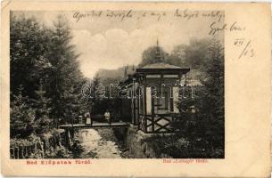 1904 Előpatak, Valcele; Lobogó fürdő / spa (EK)