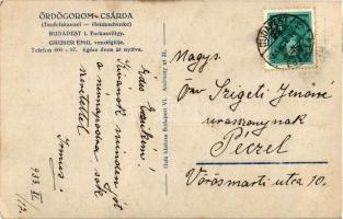 1933 Budapest XII. Ördögorom-Csárda (EK)