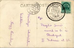 Szilágysomlyó, Simleu Silvaniei; Báthory vár / castle. photo + "1940 Szilágysomlyó visszatért&q...