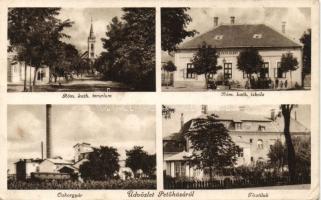 Petőháza cukorgyárral és tisztilakkal (EK)