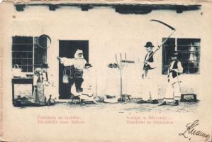 1899 Slavonien folklore