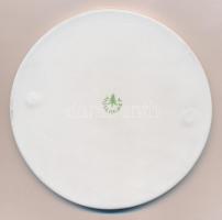 DN "Nyugdíjba vonulása alkalmából a vállalatnál eltöltött évekért" jelzett hollóházi porce...