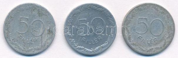 1946-1953. 50f Al (3xklf) T:2-,3