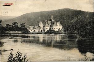 1908 Beregvár, Karpaty (Munkács); Gróf Schönborn kastély / castle