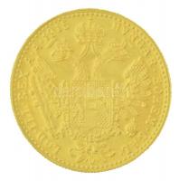 Ausztria 1915. Dukát Au "Ferenc József" (3,48g/0.986) T:1,1- Austria 1915. Ducat Au "...
