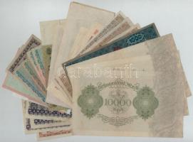 Vegyes 32db-os külföldi bankjegy tétel, köztük Osztrák-Magyar Monarchia, Német Harmadik Birodalom, N...