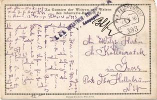 Wiener Bolfrasinfanterie IV. Feldbataillon Südost u. Südwest. Zu Gunsten der Witwen und Waisen der I...