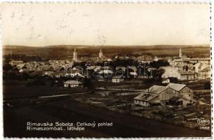 Rimaszombat, Rimavská Sobota; látkép fűrészteleppel / general view with sawmill. Lichtig 1462.  (ragasztónyom / gluemark)