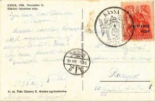 Kassa, Kosice; Rákóczi fejedelem sírja 1938 November 11.Foto Ginzery S. / tomb of Francis II Rákóczi...