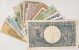 Vegyes 14db-os bankjegy tétel, köztük Ukrajna, Szovjetunió, Románia T:I-,III,III- 
Mixed 14pcs of v...