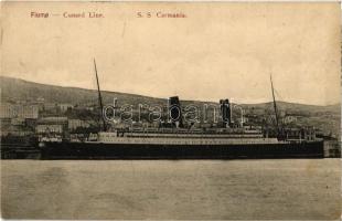 1910 Fiume, Rijeka; Cunar Line SS Carmania / RMS Carmania British ocean liner