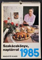 1985 Szakácskönyv naptárral. Bp., Magvető, spirálozott.