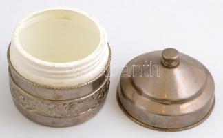 Fém cukortartó, m: 11 cm