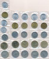 1989. 1Ft (10x) + 2Ft (10x) + 5Ft (10x) + 10Ft (10x) + 20Ft (10x) + 10f (2x) + 50f T:1