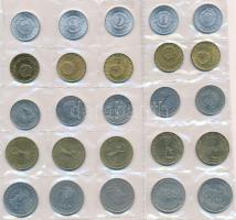 1989. 1Ft (10x) + 2Ft (10x) + 5Ft (10x) + 10Ft (10x) + 20Ft (10x) + 10f (2x) + 50f T:1