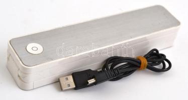 USB-s LED lámpa, zsinórral, működik, órakijelzővel