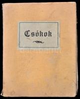 Andersen György: Csókok. Andersen György harmadik könyve. Bp.,[1925], Kultúra, 92+4 p. Papírkötésben, szakadt borítóval, felvágatlan.