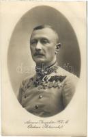 Armee-Inspektor Feldzeugmeister Oskar Potiorek / Oskar Potiorek commander of the Austro-Hungarian forces in the Serbian Campaign of 1914-15. C. Pietzner